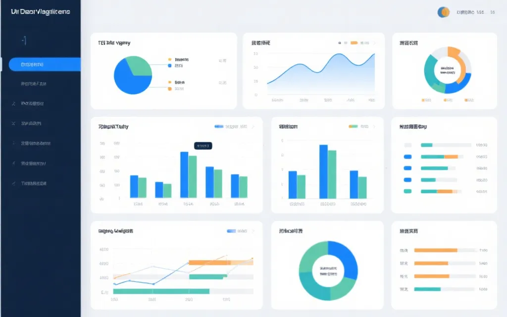 数据可视化界面示意图